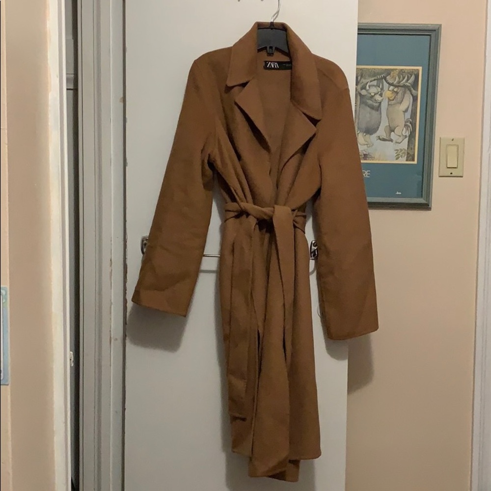 Wool Camel Coat